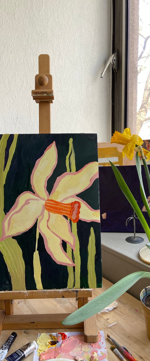 Daffodil by Anastasia Mazur-Skrobova