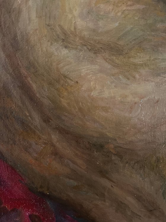 Study of a Reclining Body