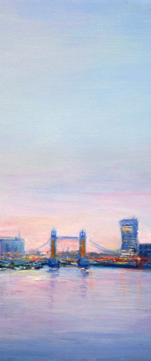View of London II by Behshad Arjomandi