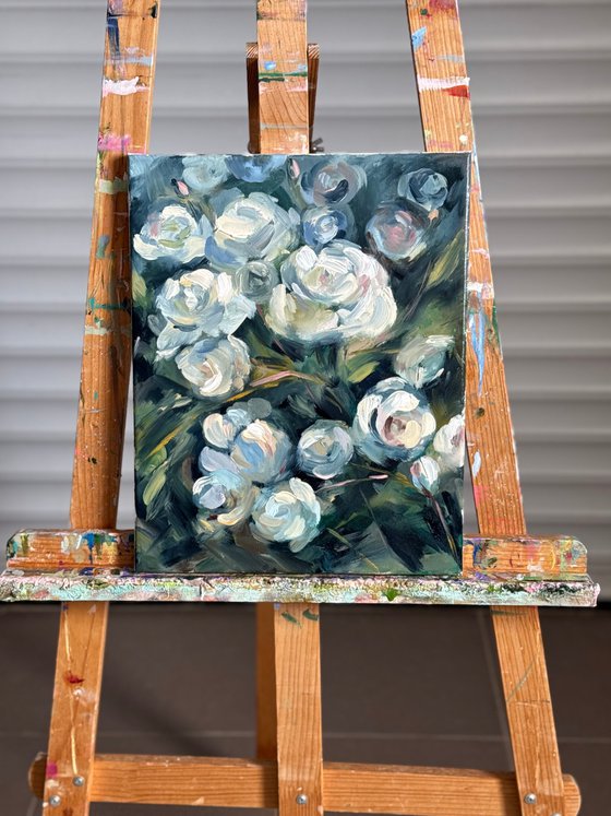White roses