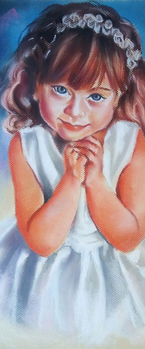 little girl by Magdalena Palega