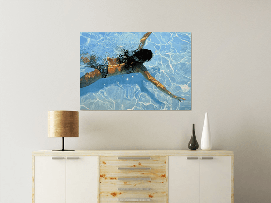 Azure - Underwater Painting