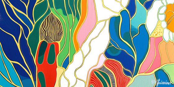 Jazz Style Flowers #5