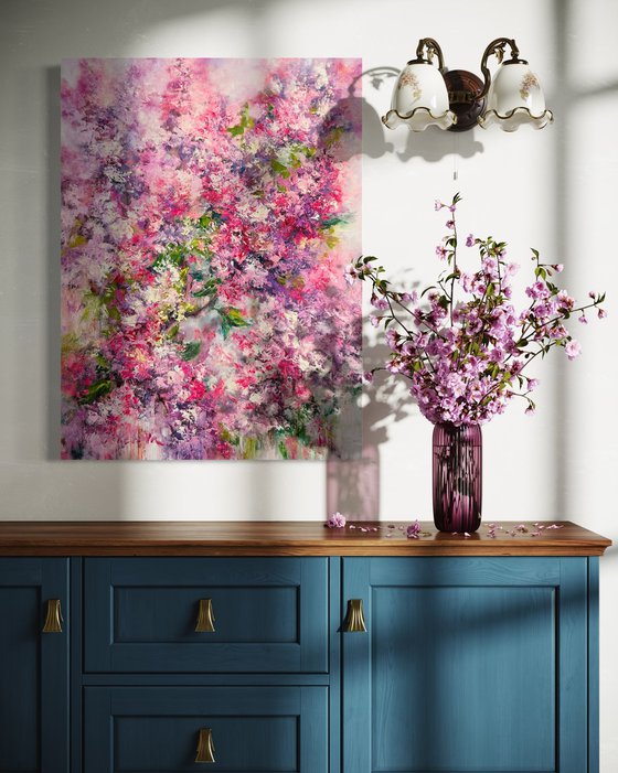 Lilac. Fleeting moment