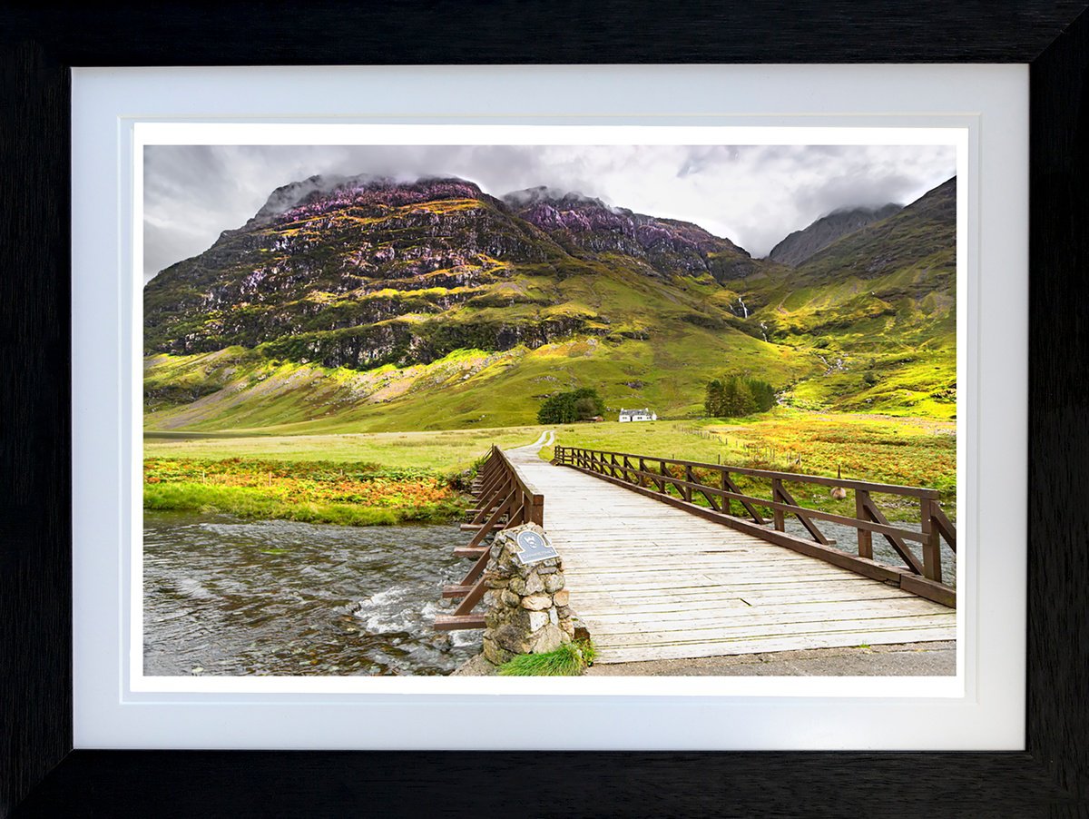 Photorealistic Photograph , Achnambeithach Cottage Glencoe By Michael Mchugh, 25 X 19, Artwork For Sale On Artfinder