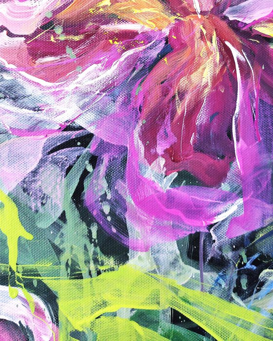 Whispers of Flowers. Floral landscape
