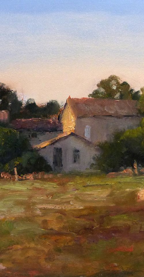 Evening near Sisteron by Pascal Giroud