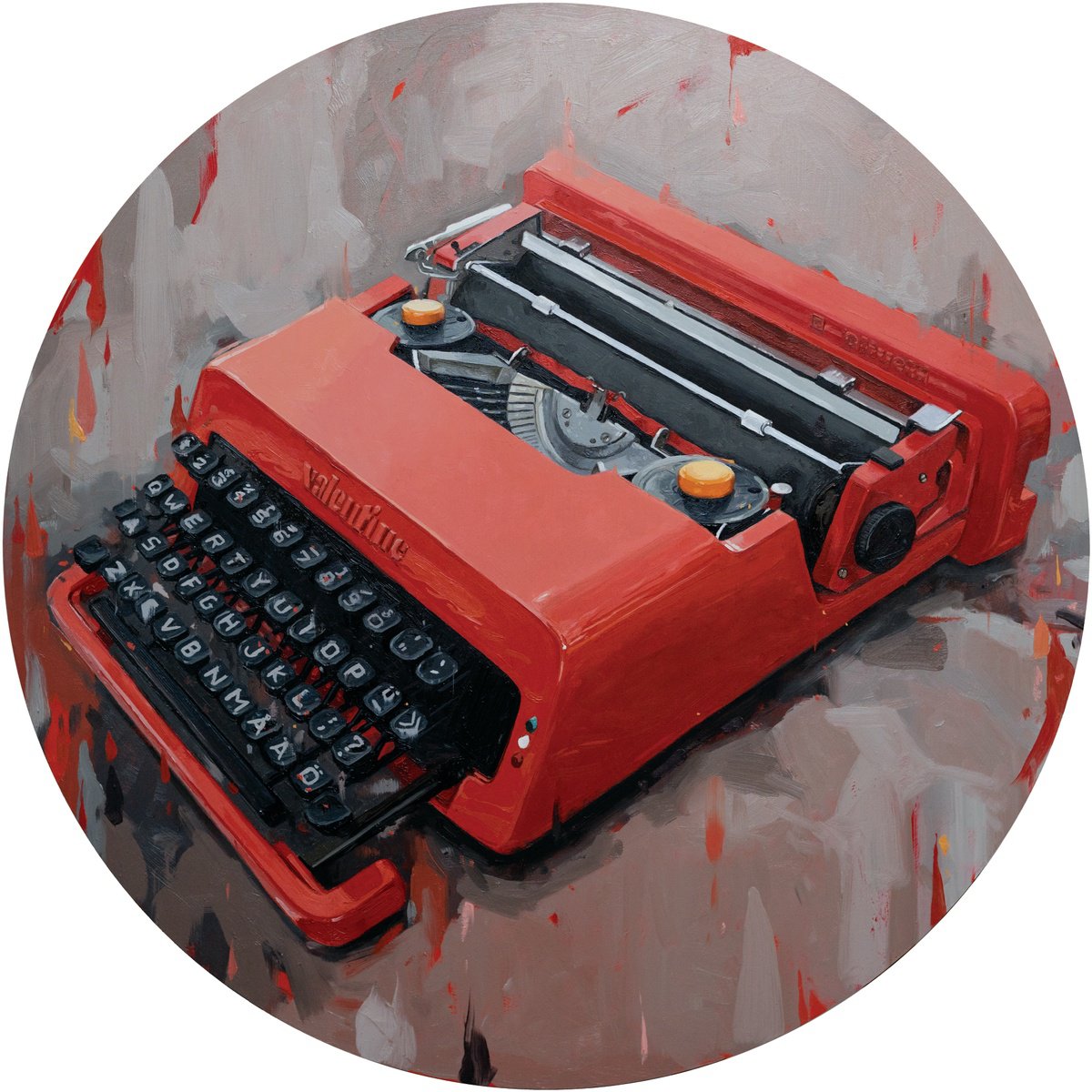 David Bowie’s typewriter by Oliver Winconek