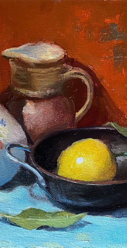 Kitchen Still Life #4 by Ling Strube