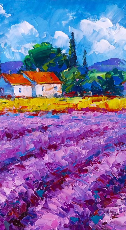 Rural landscape by Andrej  Ostapchuk