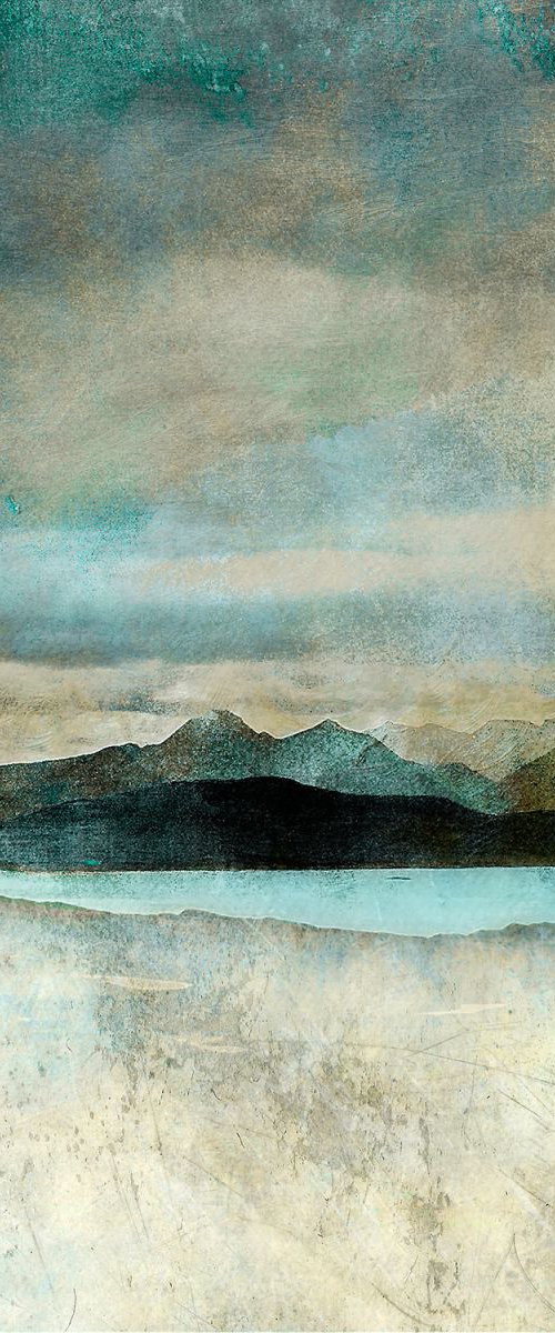 Skye from the Bealach Na Ba, Applecross by Cath Waters