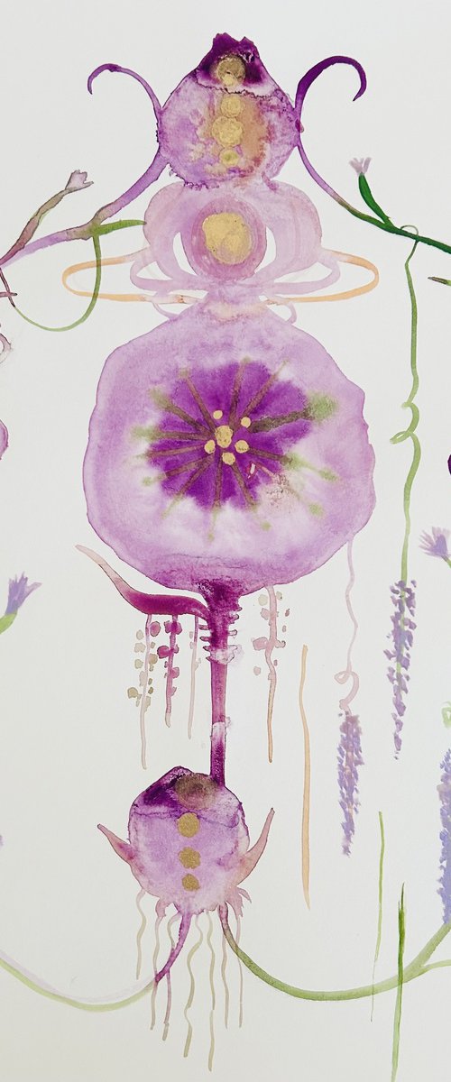 Magical plants 13 by Ryoko Minamitani