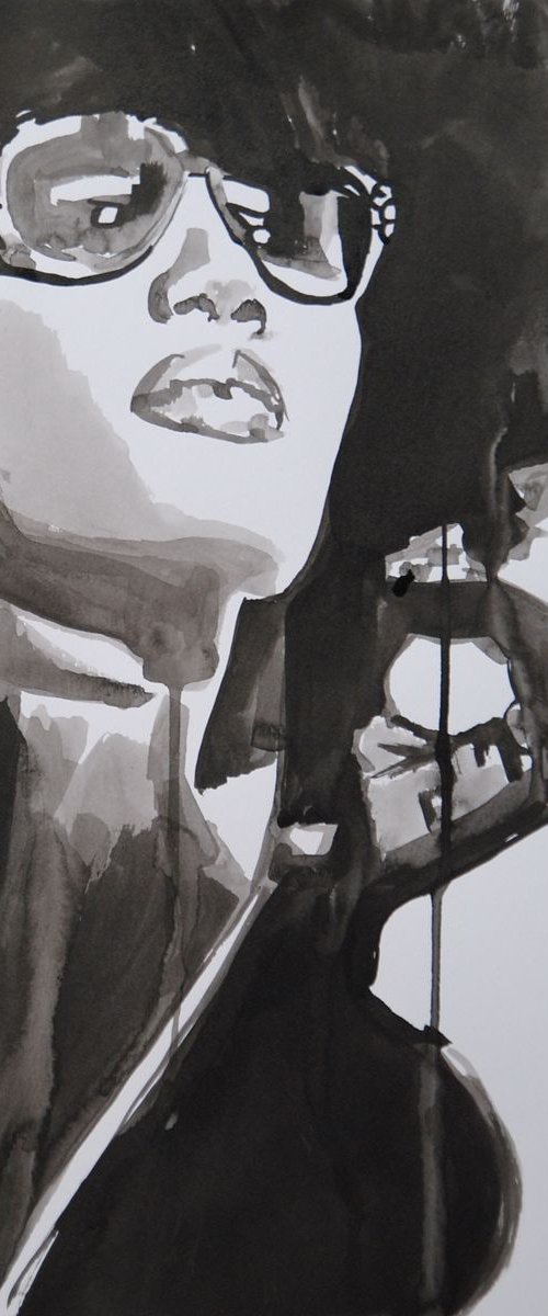 Grace / 42 x 29.7 cm by Alexandra Djokic