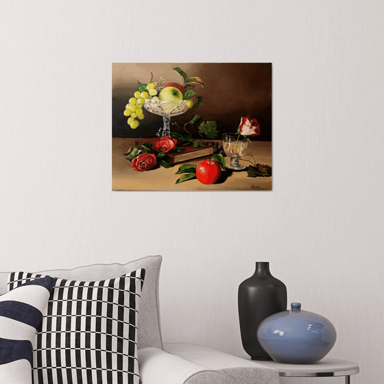 Ricordi - still life - oil painting
