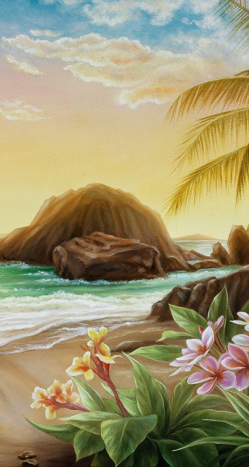 Evening in paradise by Anna Steshenko
