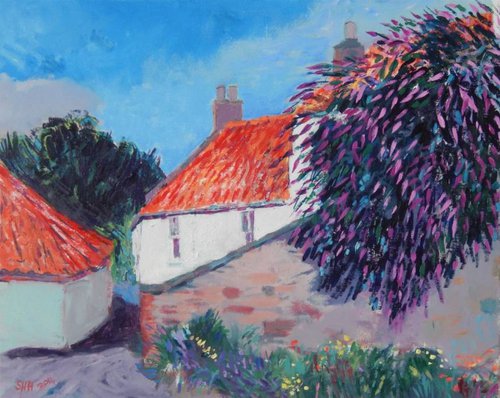 The Buddleia, Anstruther by Stephen Howard Harrison