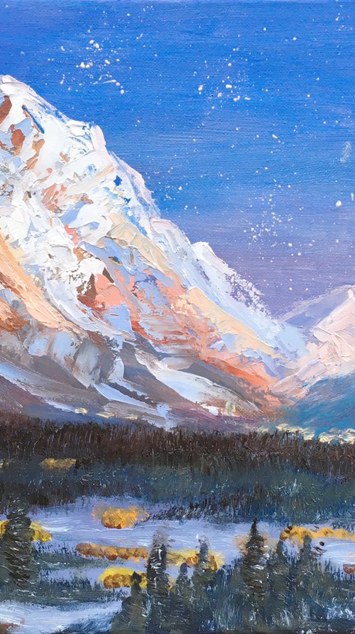 Mountain landscape 4 by Elena Sokolova