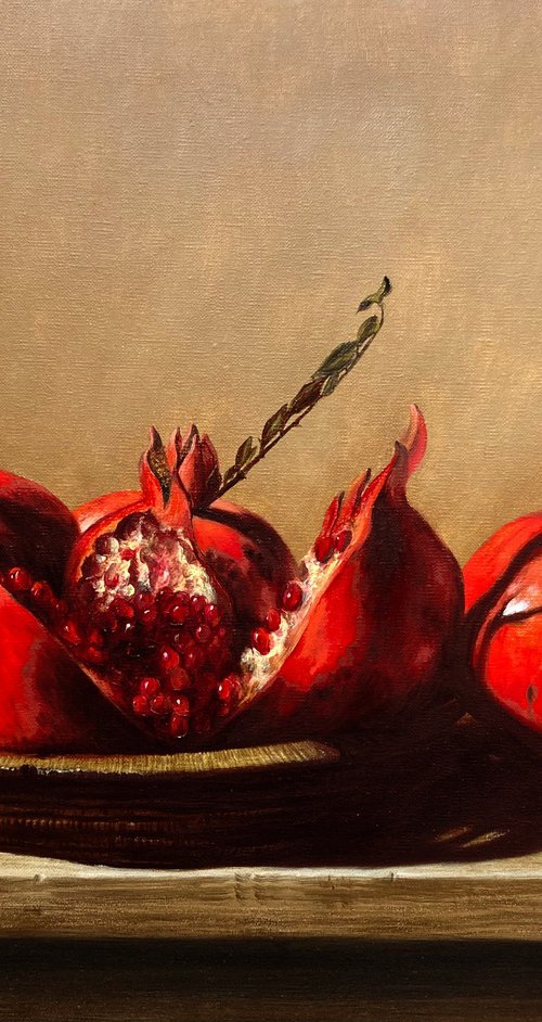 Still life Pomegranate by Konstantin Javakhyan