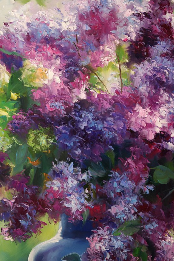 "Bouquet of lilacs"