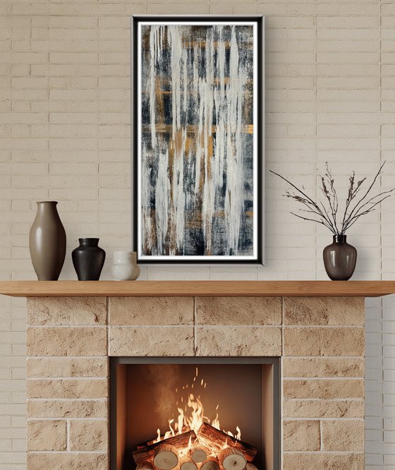 White Drift 50x100x2 cm