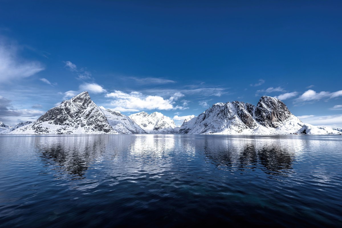 BLUE SKY Lofoten Islands Limited Edition by Fabio Accorra