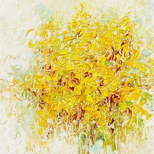 Etude "Sunny mimosa" by Yana Dulger
