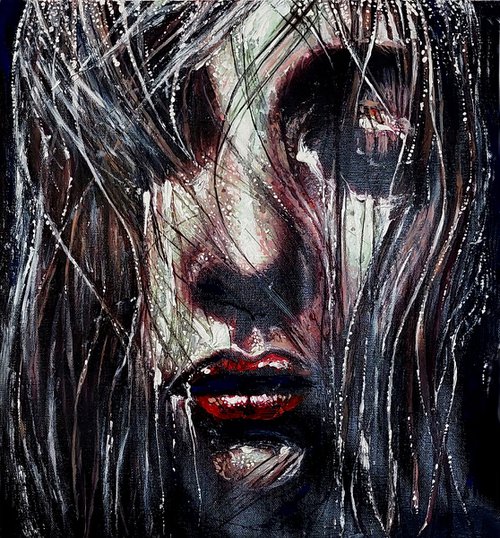 Girl under the Rain by Alex Solodov