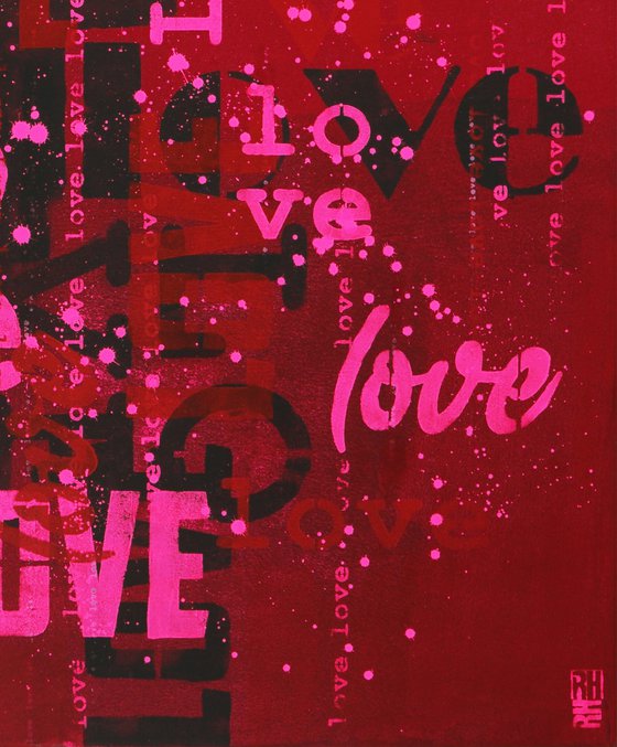 LOVE in Red