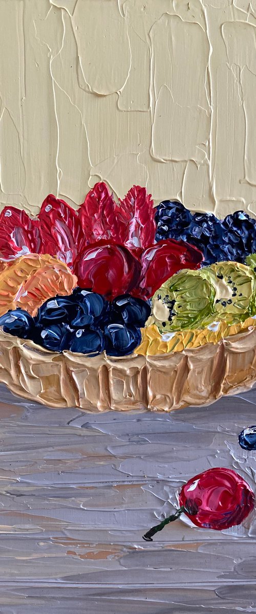 Fruit tart by Guzaliya Xavier