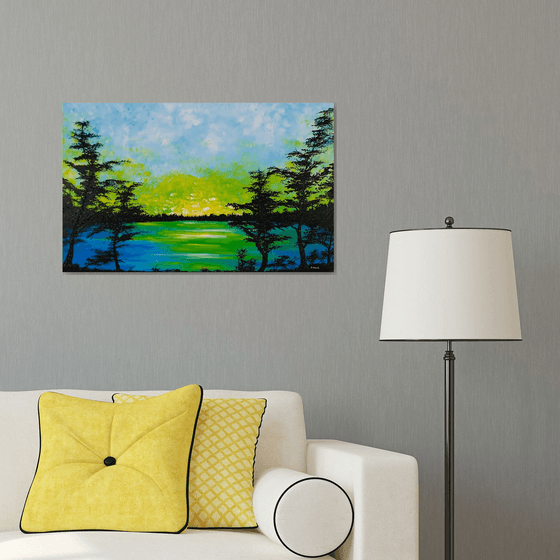 Sunset in the country 2