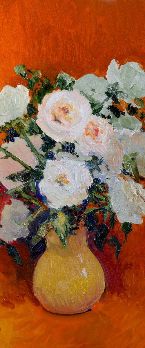 White Roses by Suren Nersisyan