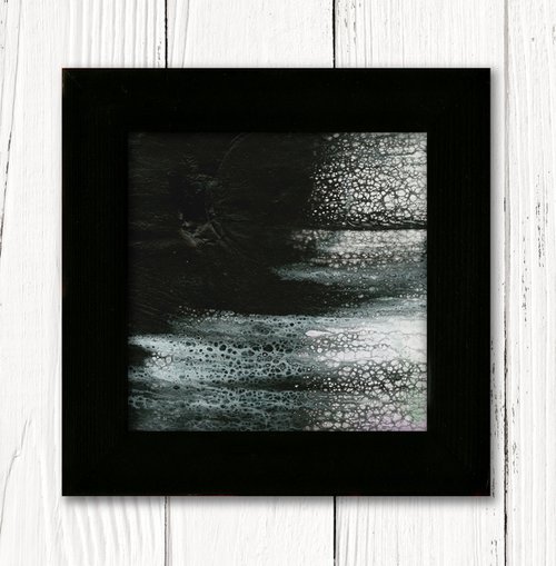 Quietude of Silence 26 - Framed Abstract Painting by Kathy Morton Stanion by Kathy Morton Stanion