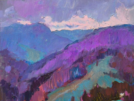 Evening on the Pass