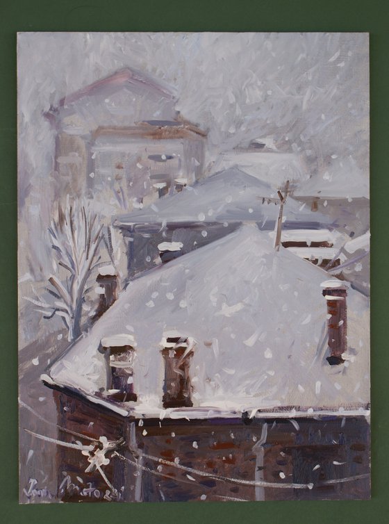 Winter beyond my window