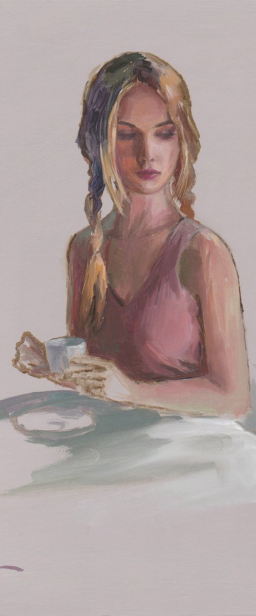 A cup of coffee by Vachagan Manukyan