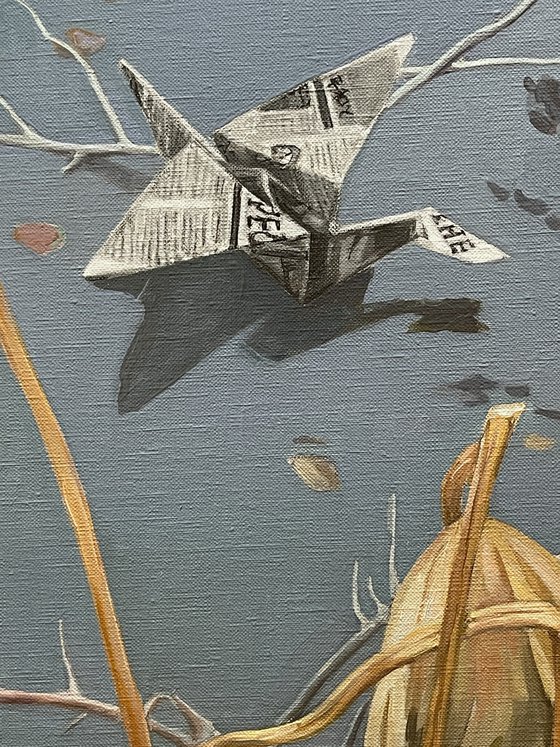 Origami crane