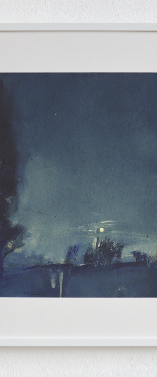 Night at the village by Igor Nekraha
