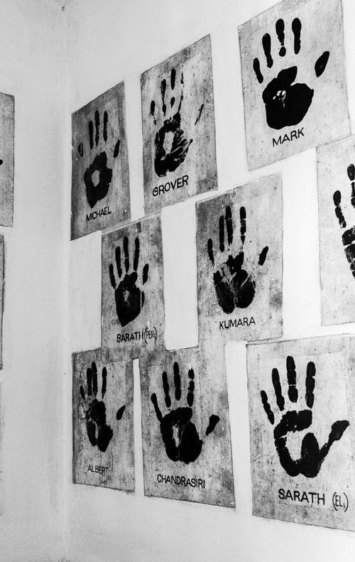 Hand Prints  - Sri Lanka by Stephen Hodgetts Photography