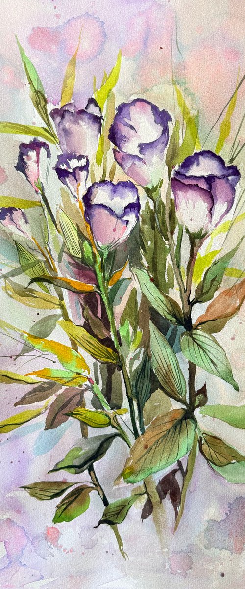 Blush & Violet by Maria Kireev