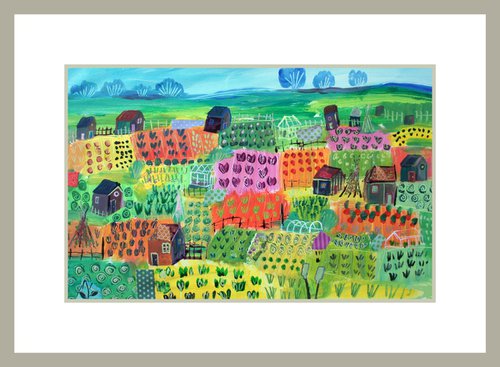 Allotment by Julia  Rigby