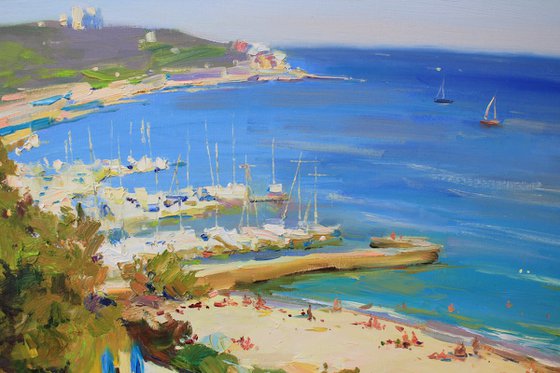 Above the Blue Bay