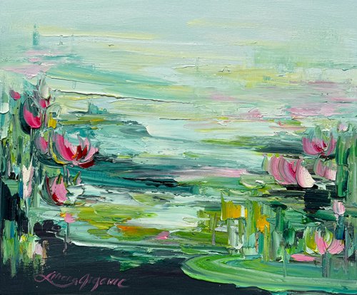 Water lilies No 163 by Liliana Gigovic