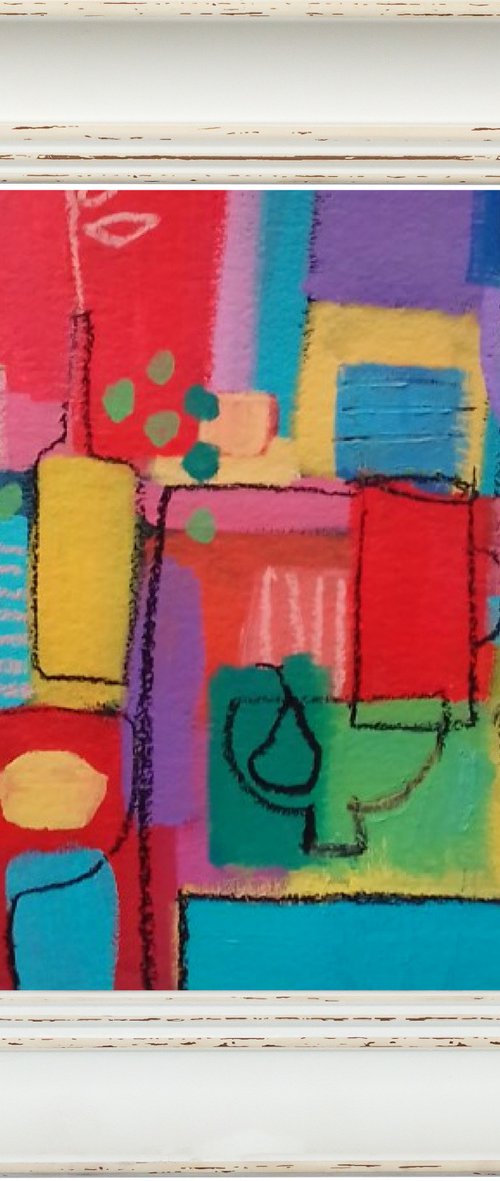 Still Life with a Red Jug by Jan Rippingham
