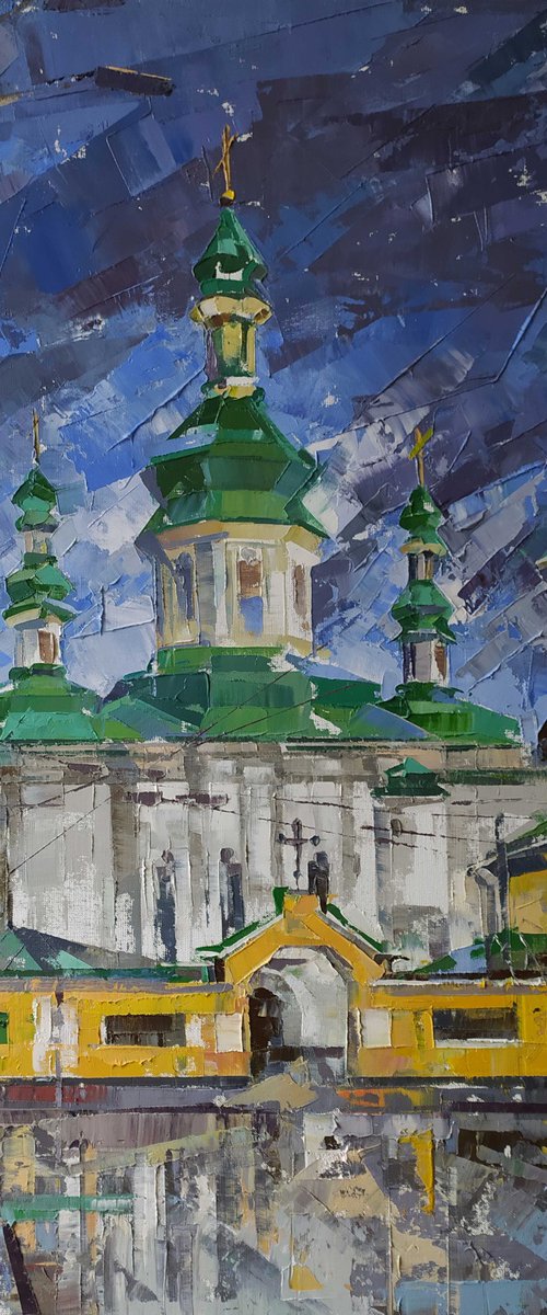 Triptych KYIV part #3/3 by Volodymyr Glukhomanyuk