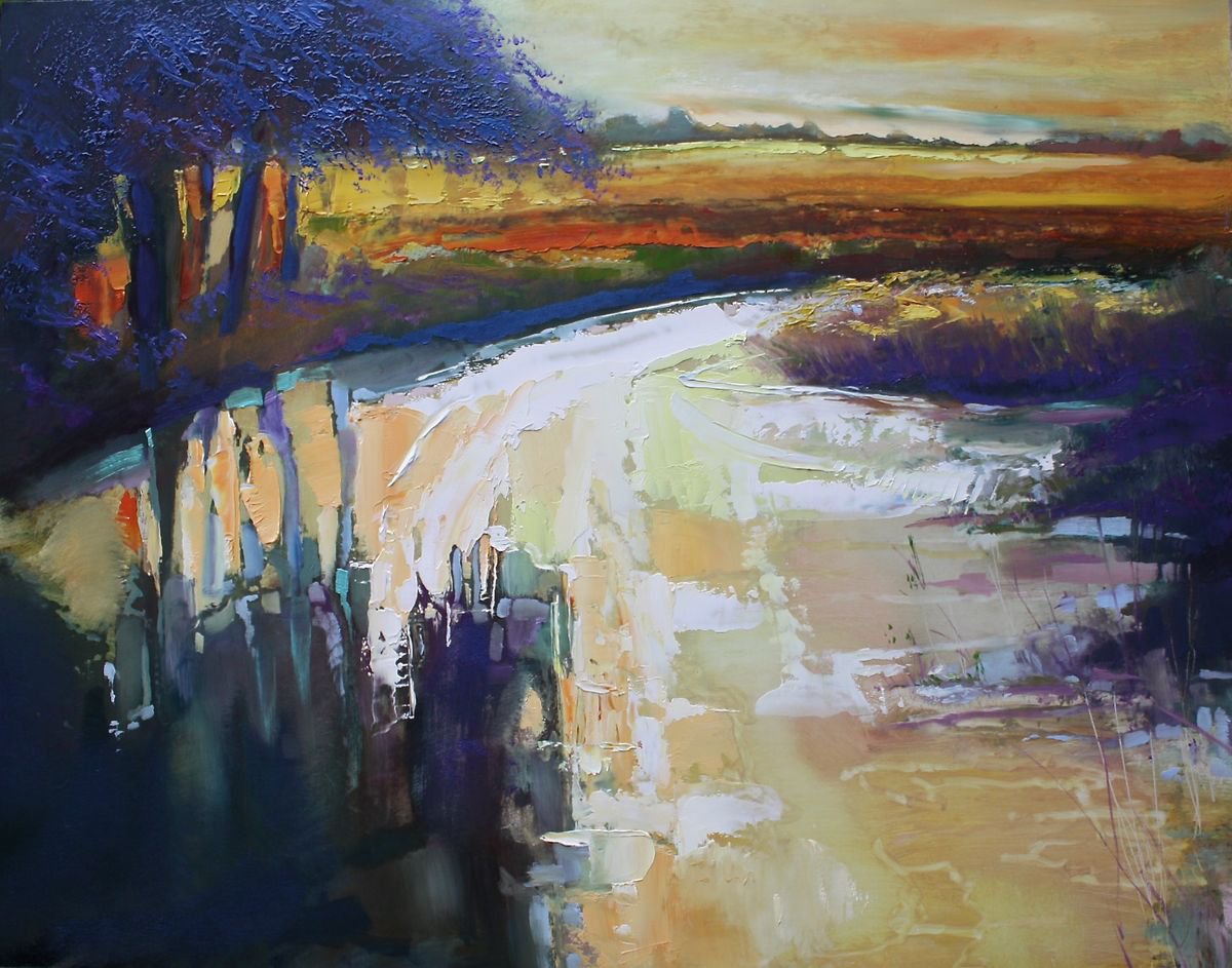 River Sunset II by Simon Jones