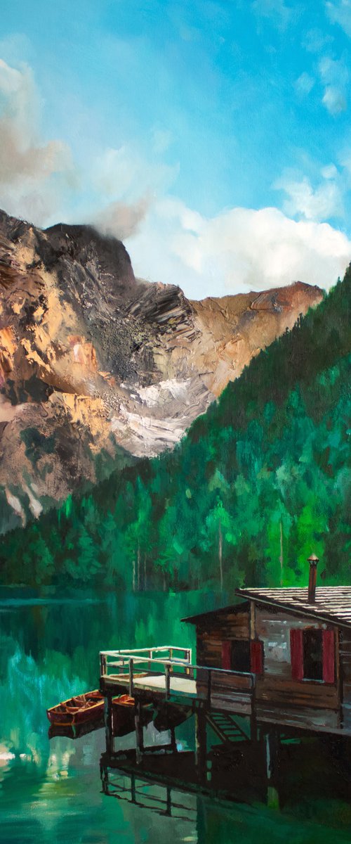 Echoes of Serenity. Mountainside Idyll by Zhanna Kondratenko