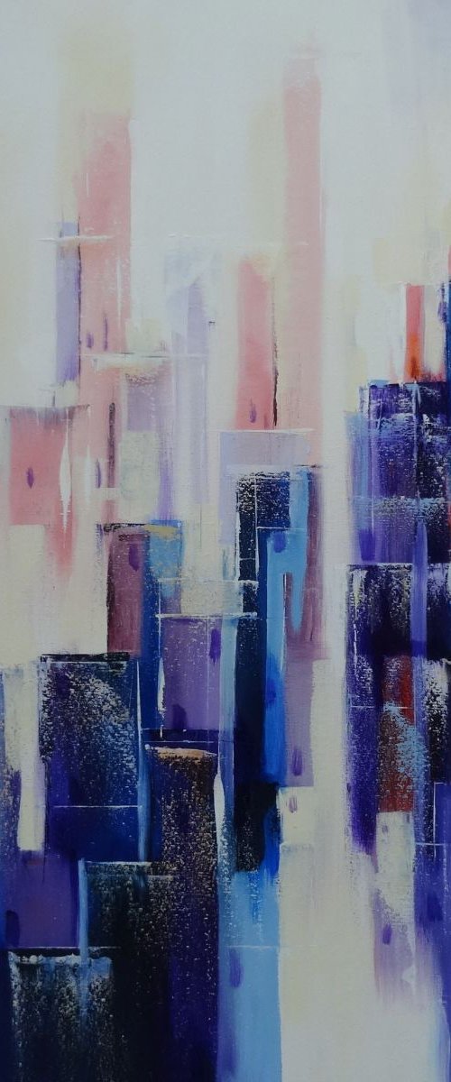 A Touch of Modern Times by Mel Davies Original Art