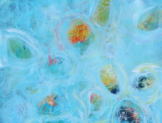 Abstract Works on Paper, Set of Two