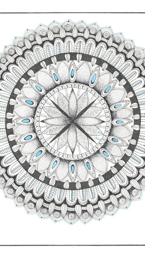 Mandala of Kindness by Ksenia Kasjan