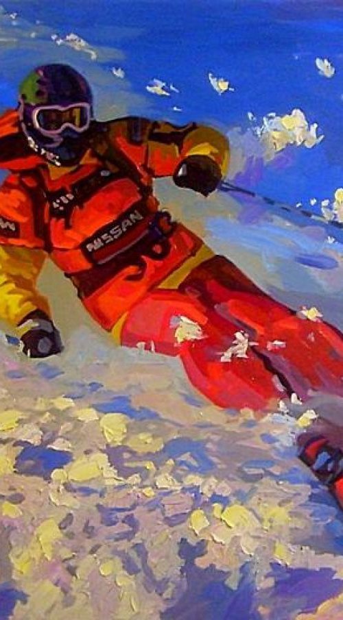 snow flying by Sergey  Kachin